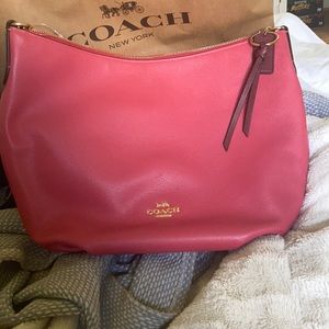 COACH bag w/ matching clutch NWT